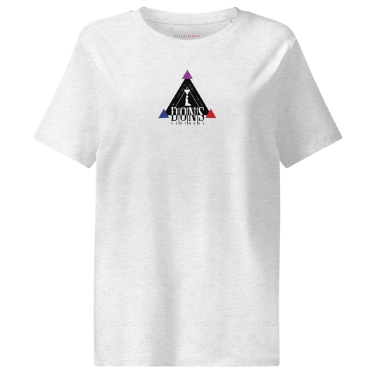 Dons Fortress Bethany Hybrid Tee in Dove Grey Front