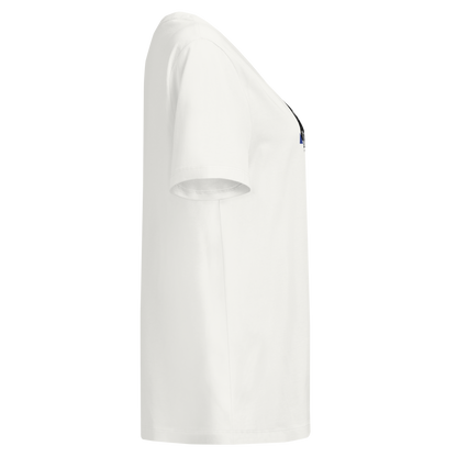 Dons Fortress Bethany Hybrid Tee in Off-White FR