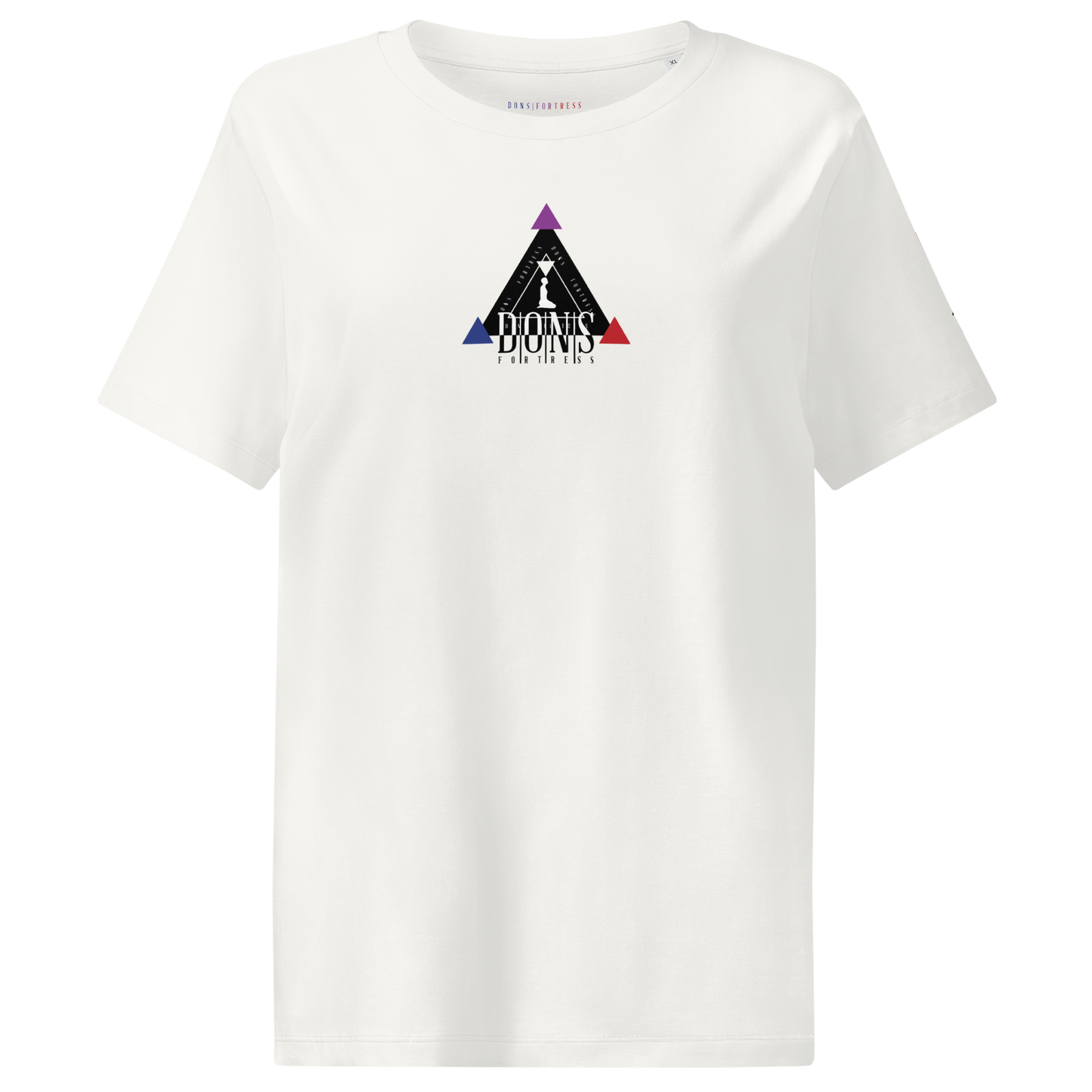Dons Fortress Bethany Hybrid Tee in Off-White Front