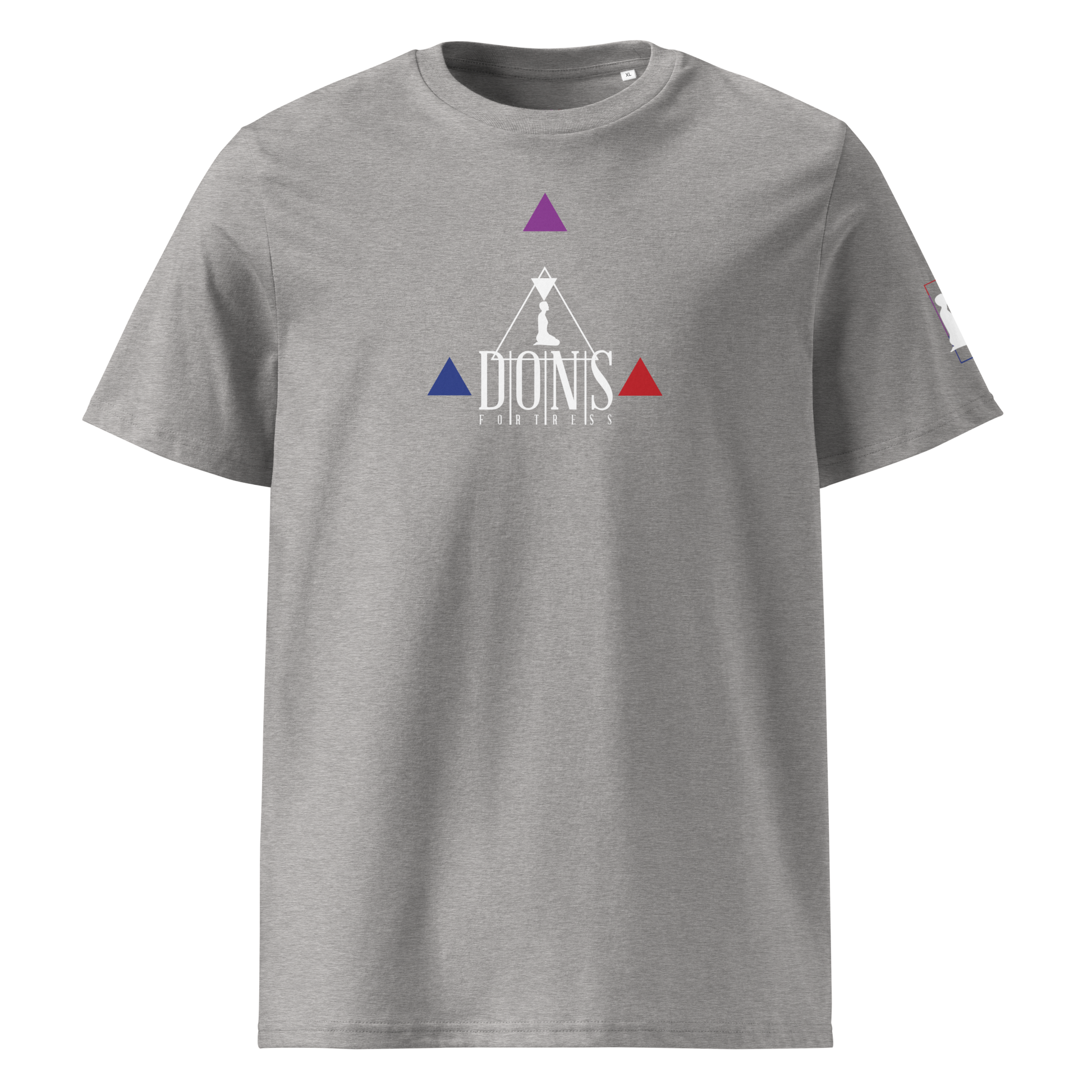 Dons Fortress Bethany Tee in Heather Grey Front