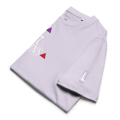 Dons Fortress Bethany Tee in Pastel Lavender Folded