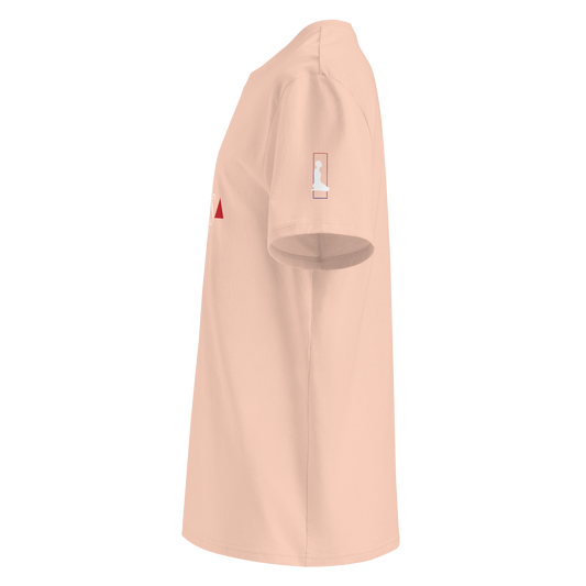 Dons Fortress Bethany Tee in Pastel Peach FL