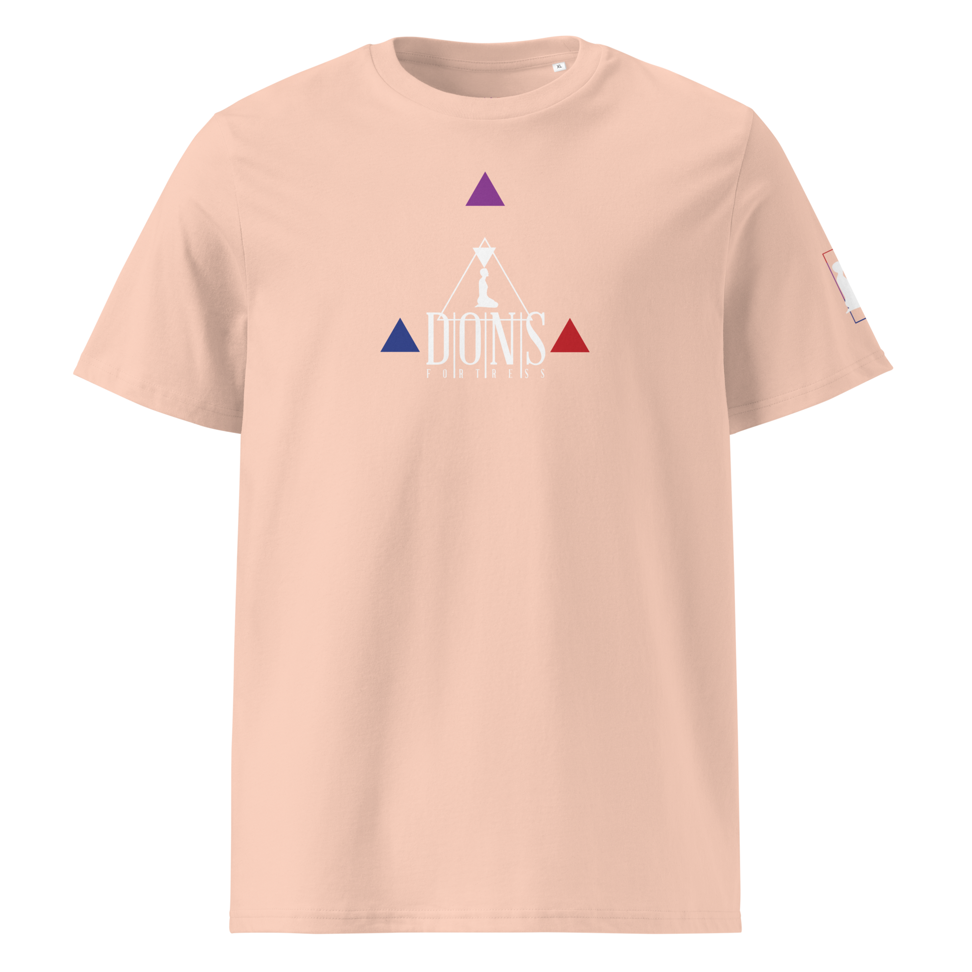 Dons Fortress Bethany Tee in Pastel Peach Front