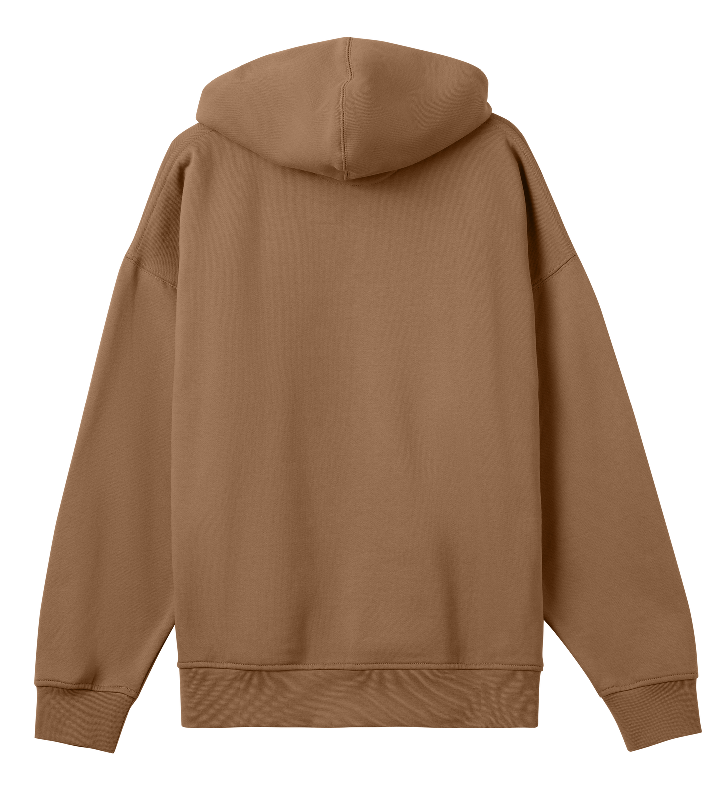 Dons Fortress Box Hoodie in Toffee Brown Back