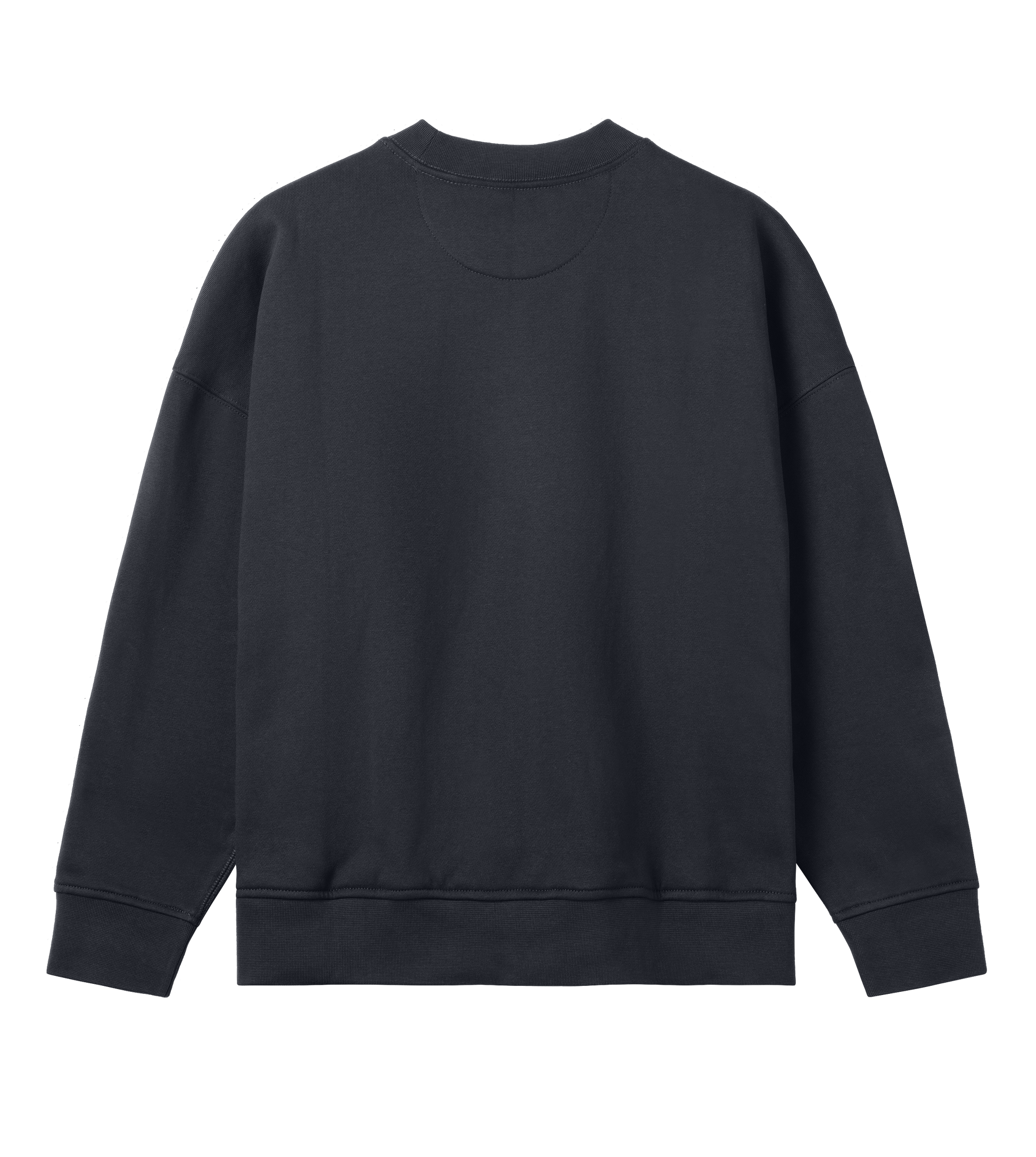 Dons Fortress Box Pullover in Off Black Back Womens