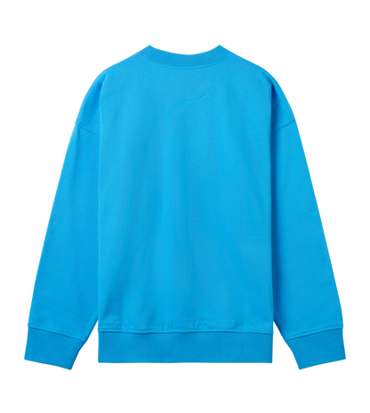 Dons Fortress Box Pullover in Turquoise Back