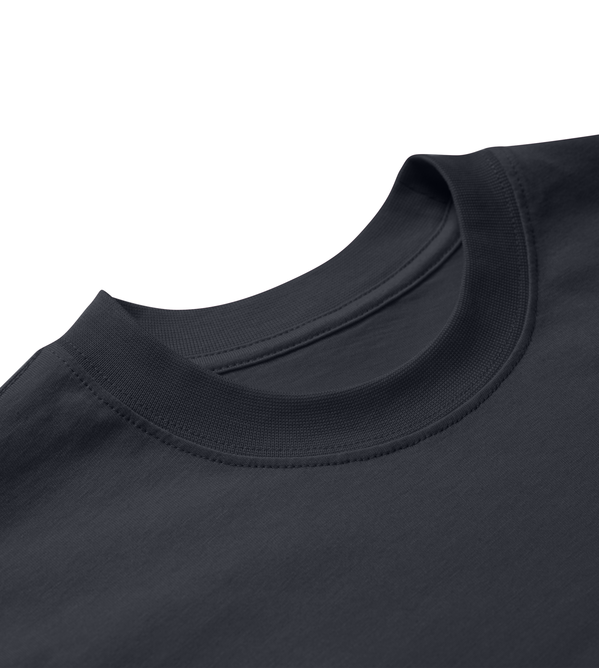 Dons Fortress Box Tee in Off-Black Detail