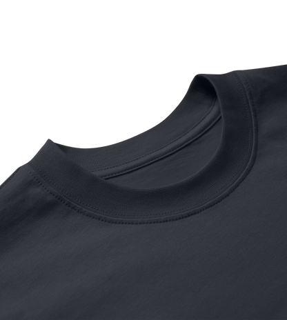 Dons Fortress Box Tee in Off-Black Detail
