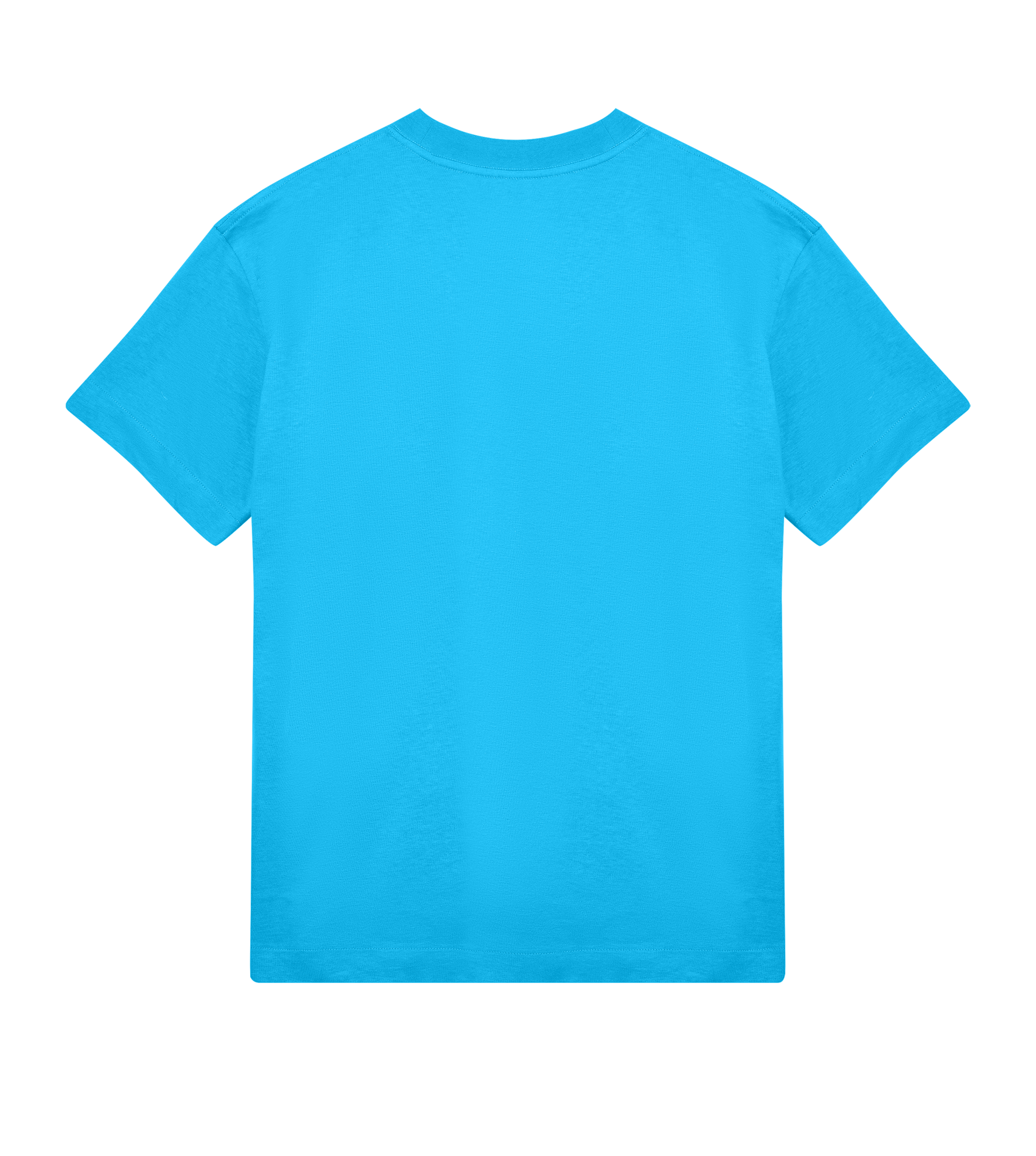 Dons Fortress Box Tee in Turquoise Back