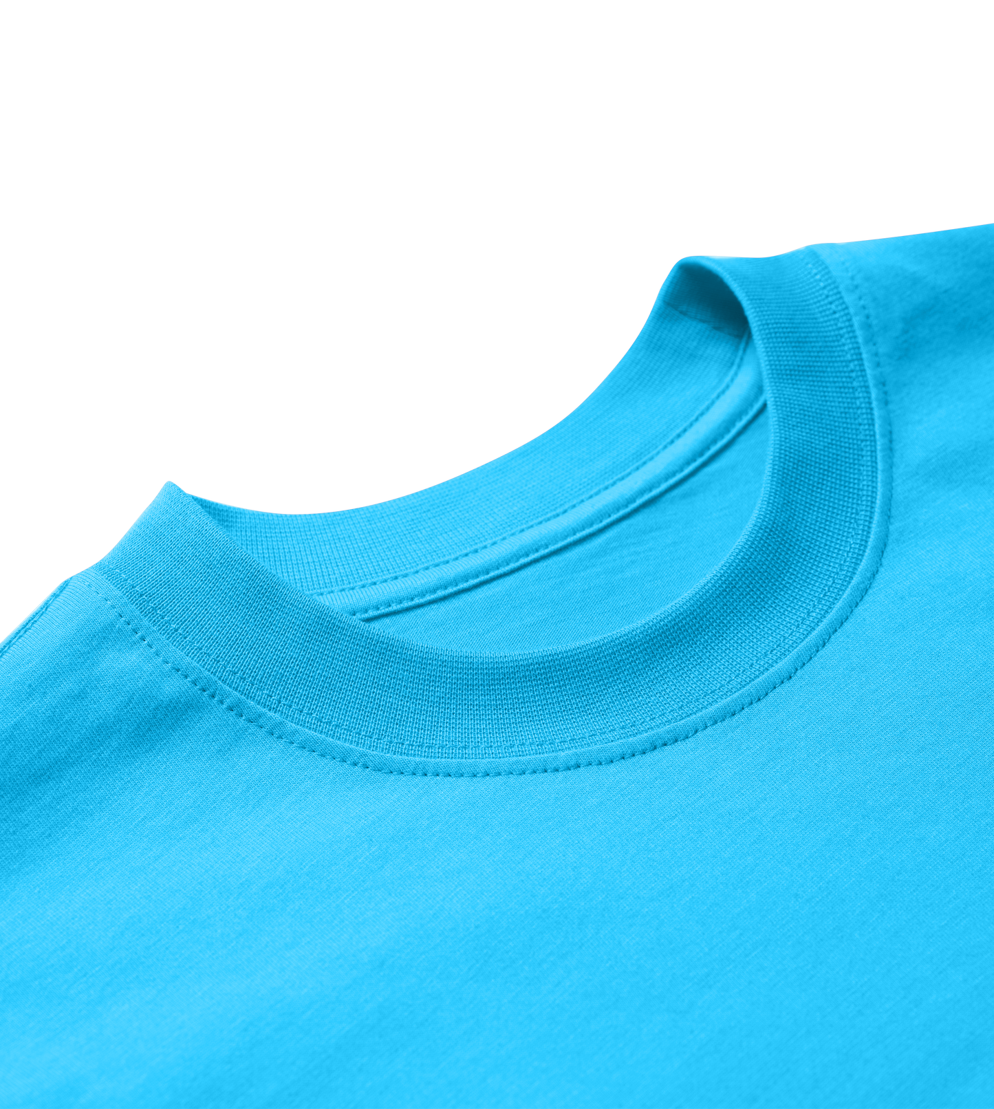 Dons Fortress Box Tee in Turquoise Detail