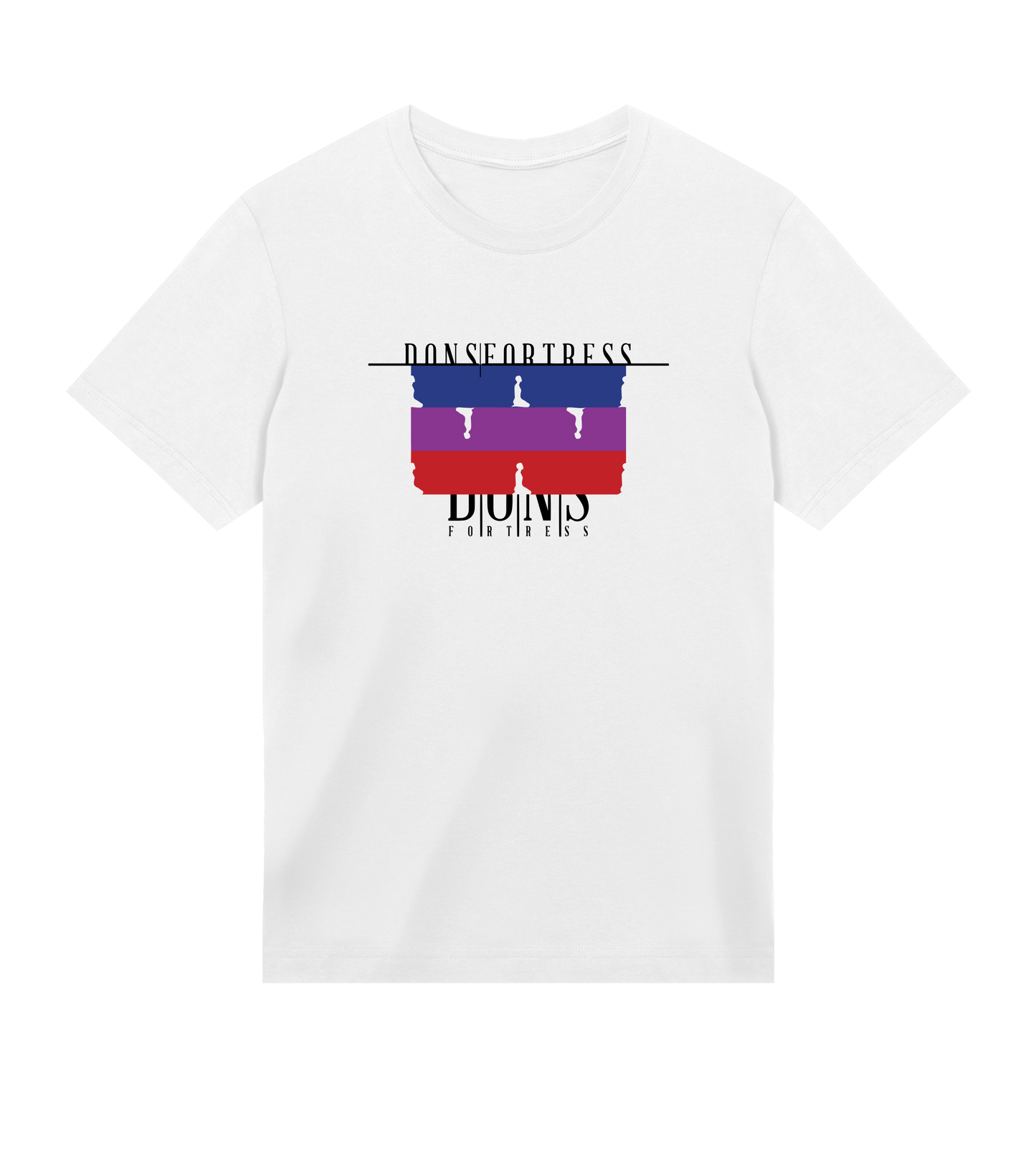 Dons Fortress Classic Goshen Tee in White Front