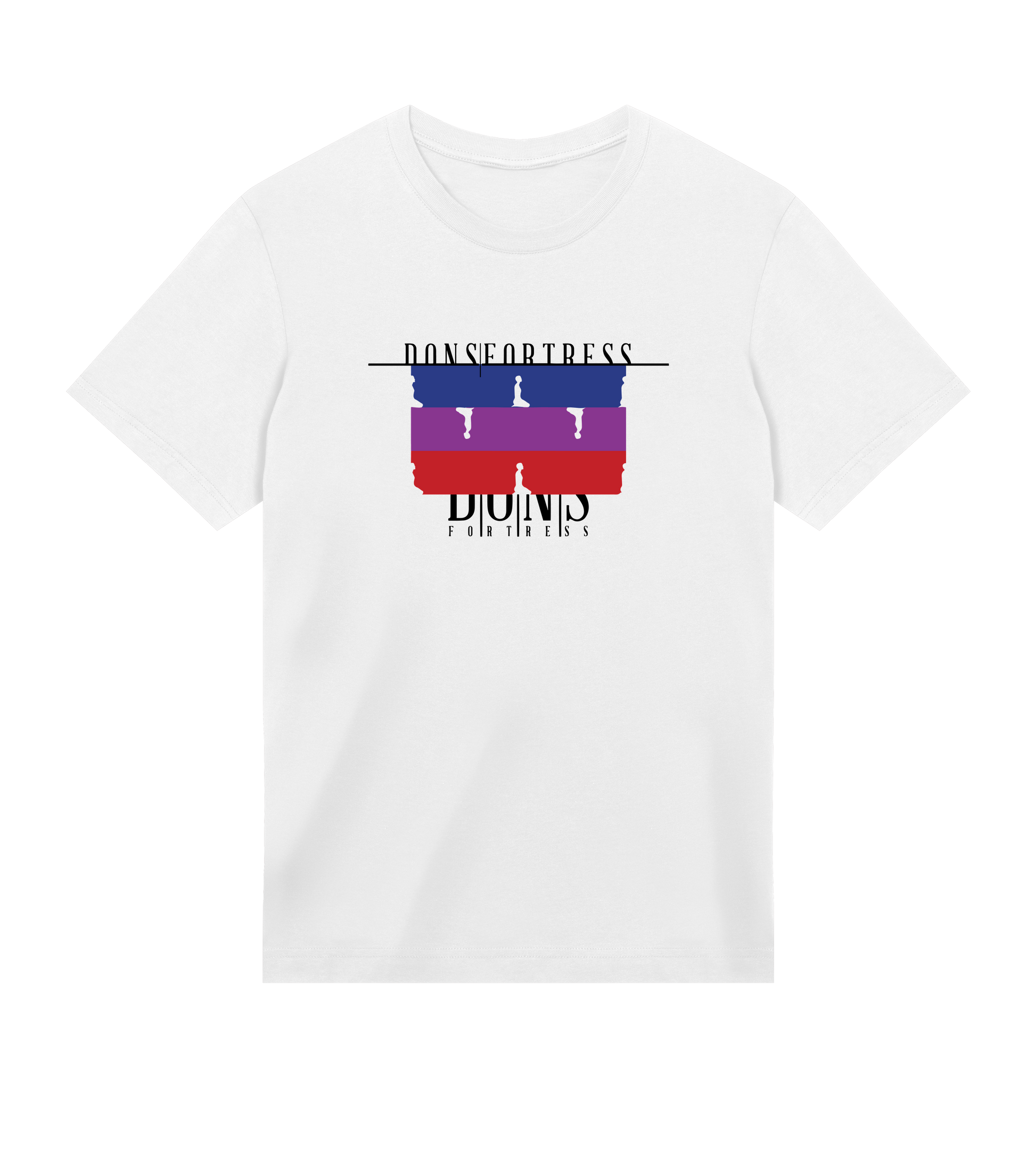 Dons Fortress Classic Goshen Tee in White Front