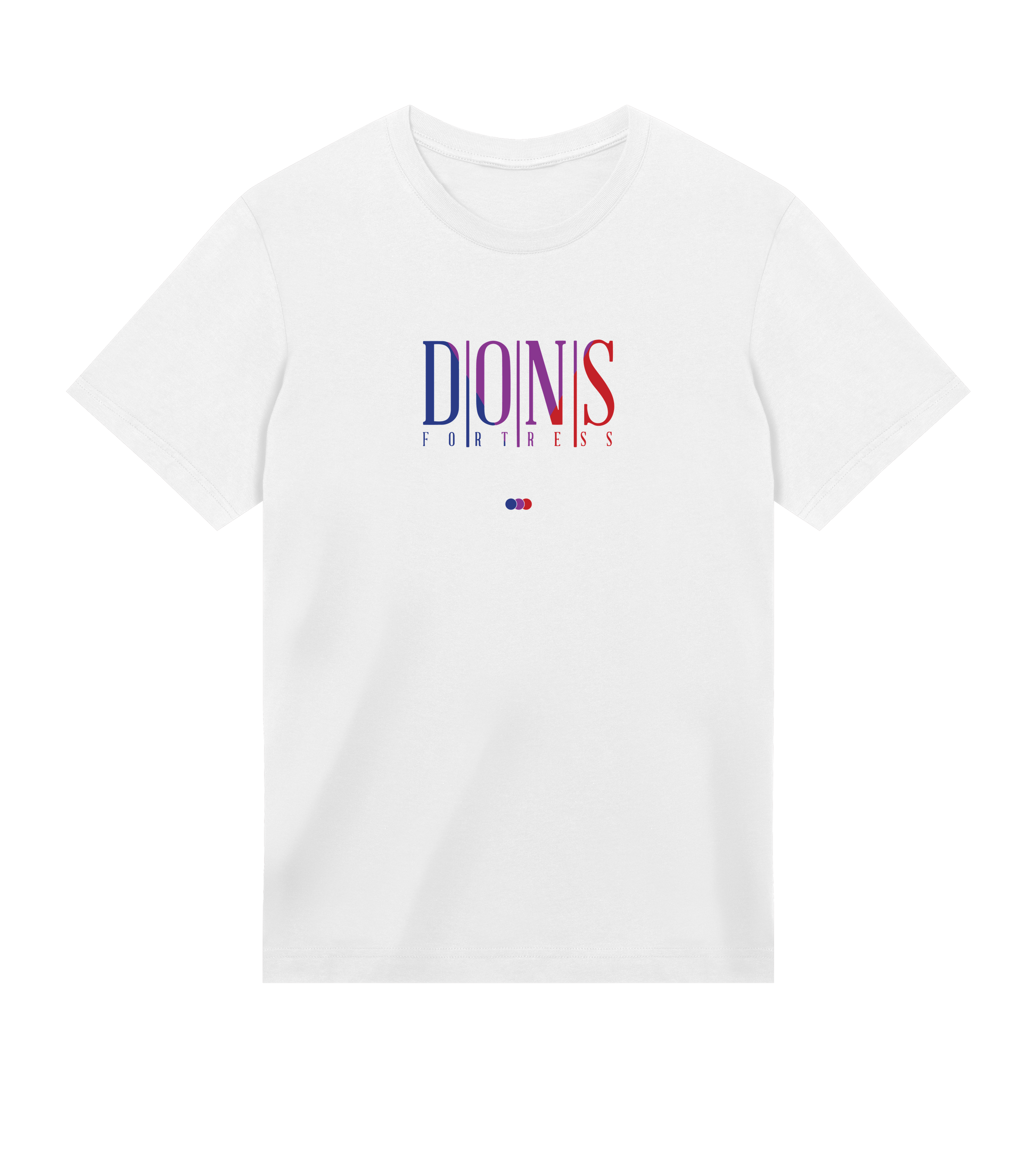 Dons Fortress Classic Jericho Tee in White Front