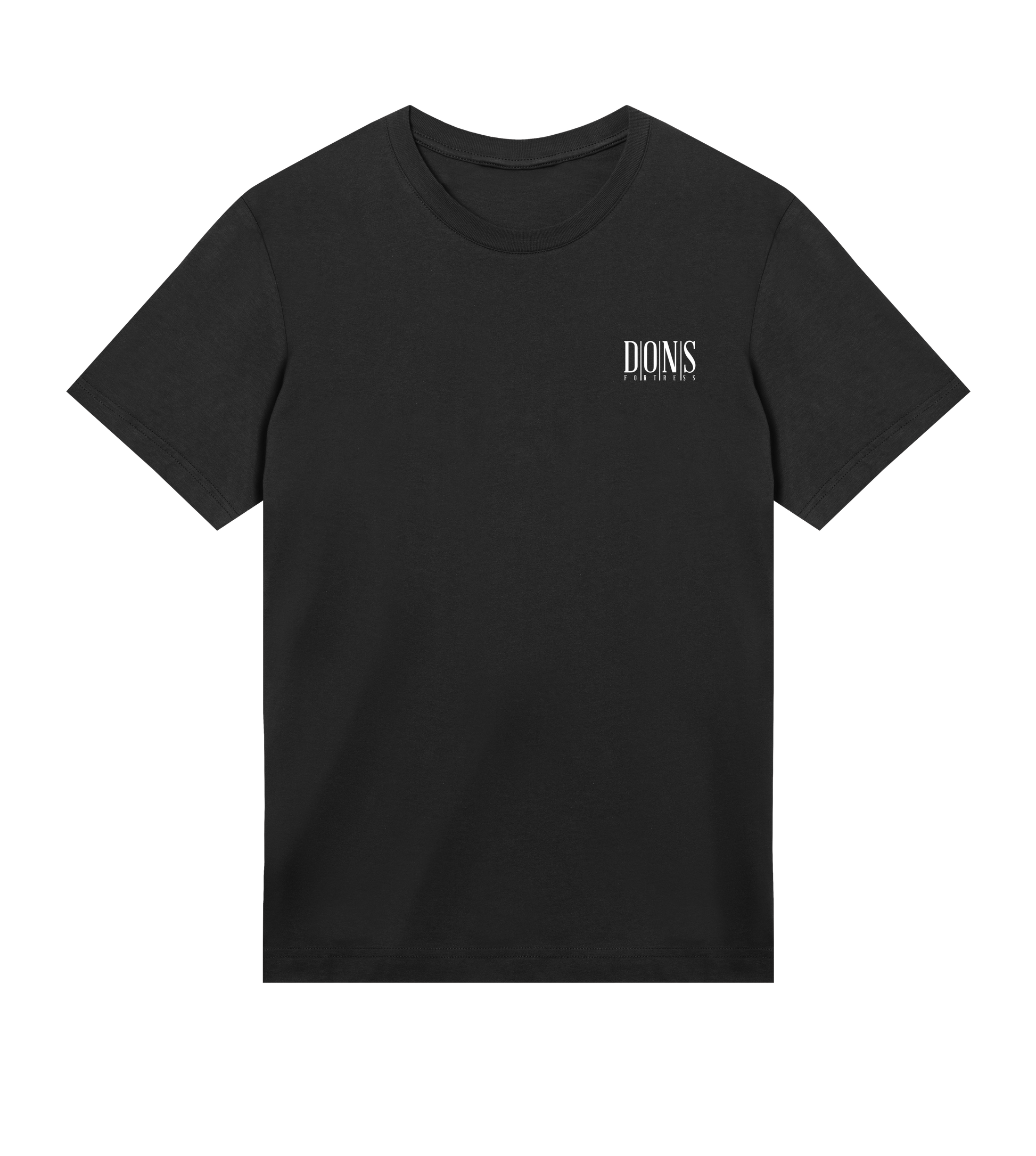 Dons Fortress Classic Principal-Hybrid Tee in Black Front