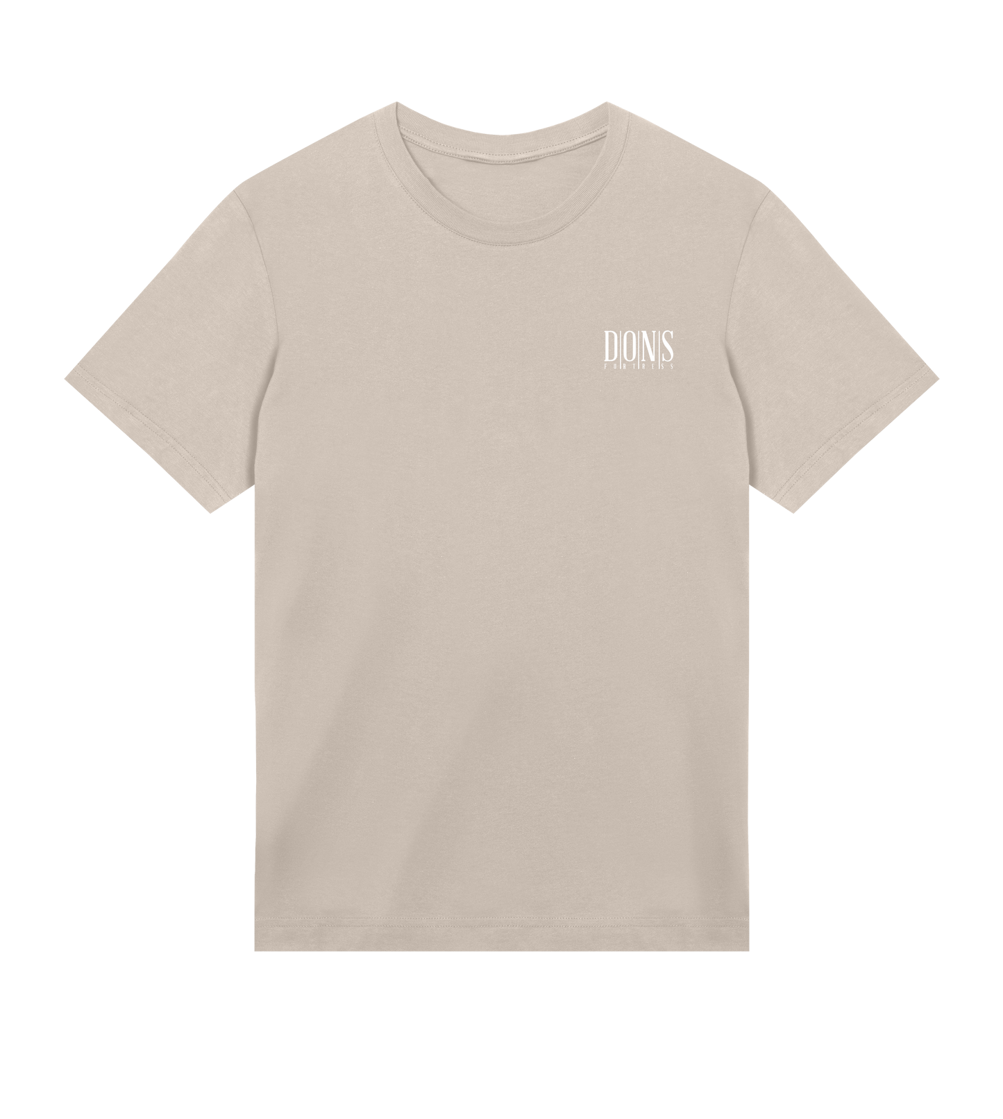 Dons Fortress Classic Principal-Hybrid Tee in Sand Front