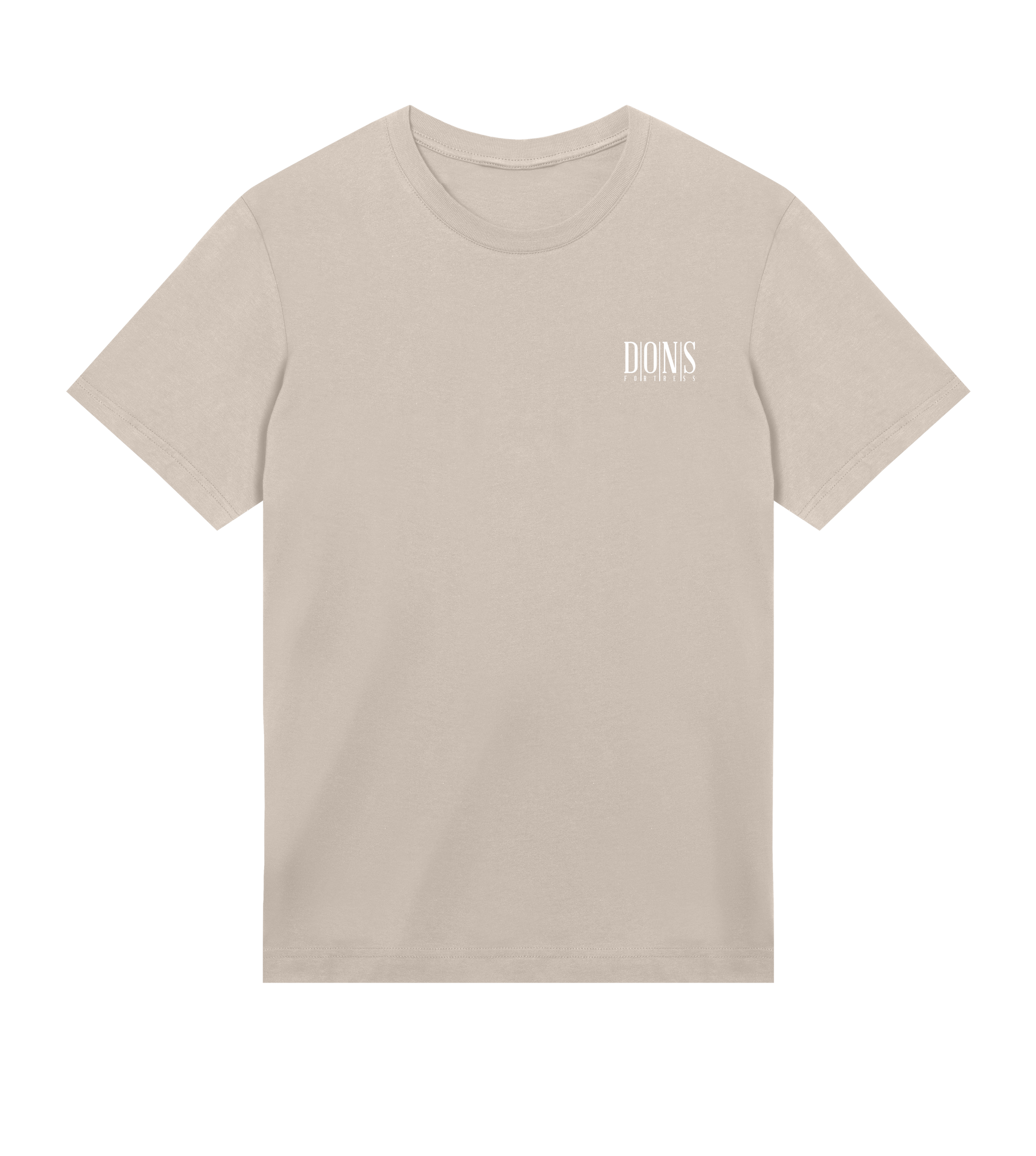 Dons Fortress Classic Principal-Hybrid Tee in Sand Front