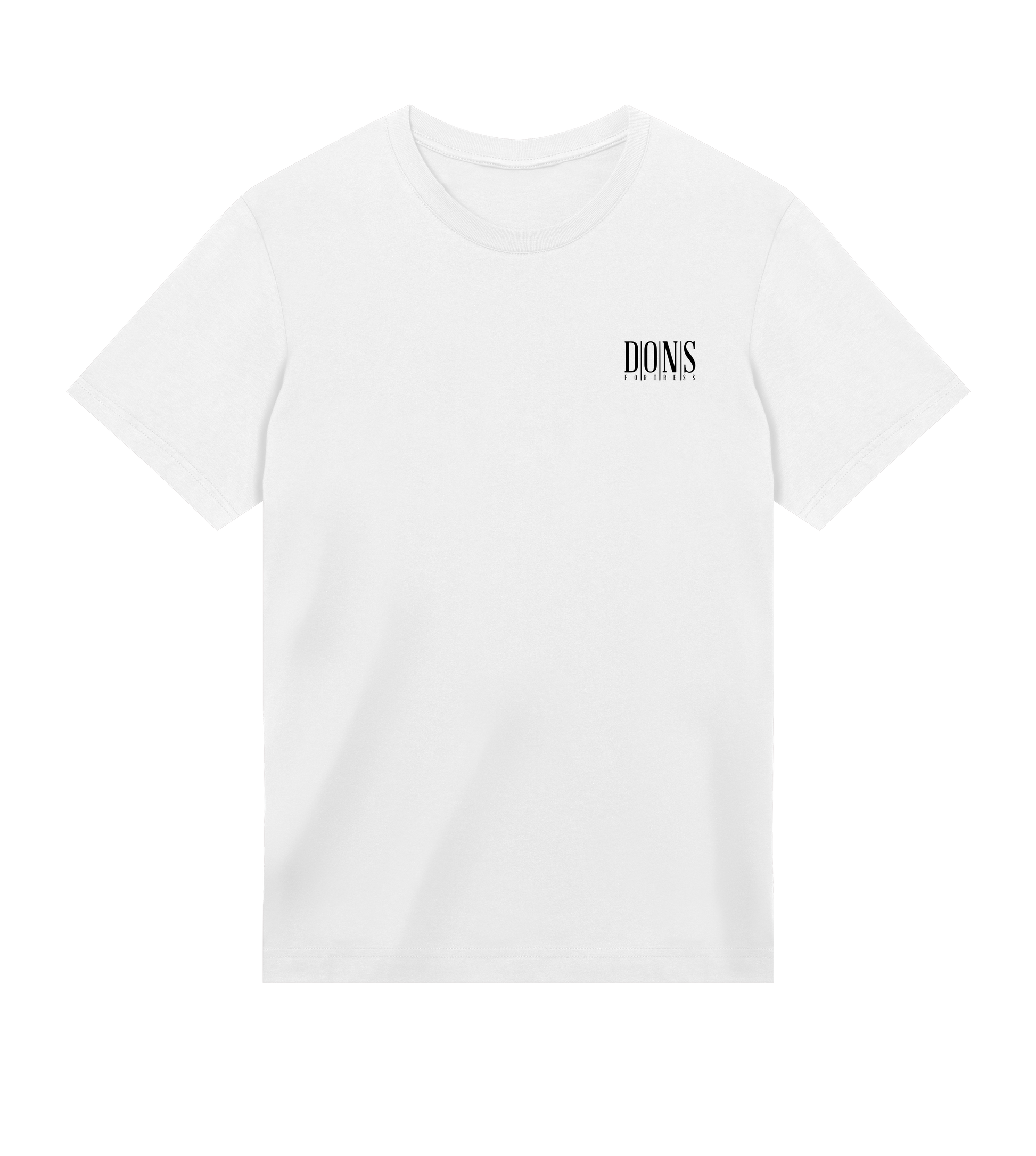 Dons Fortress Classic Principal-Hybrid Tee in White Front