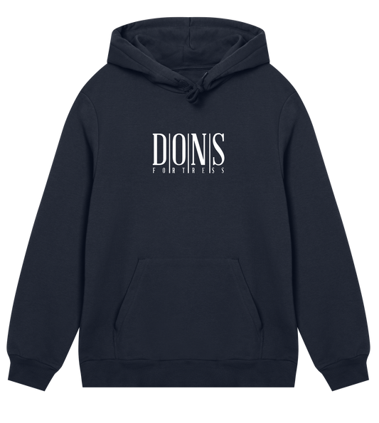 Dons Fortress Classic Principal Hoodie in Dark Blue Front