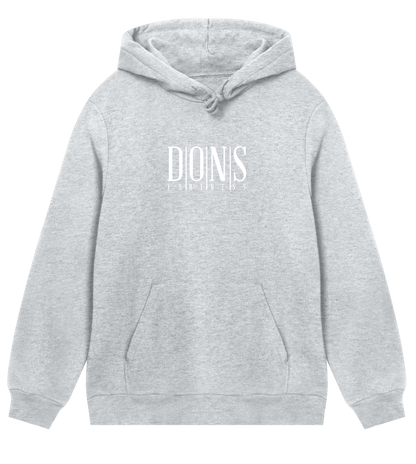 Dons Fortress Classic Principal Hoodie in Grey Melange Front