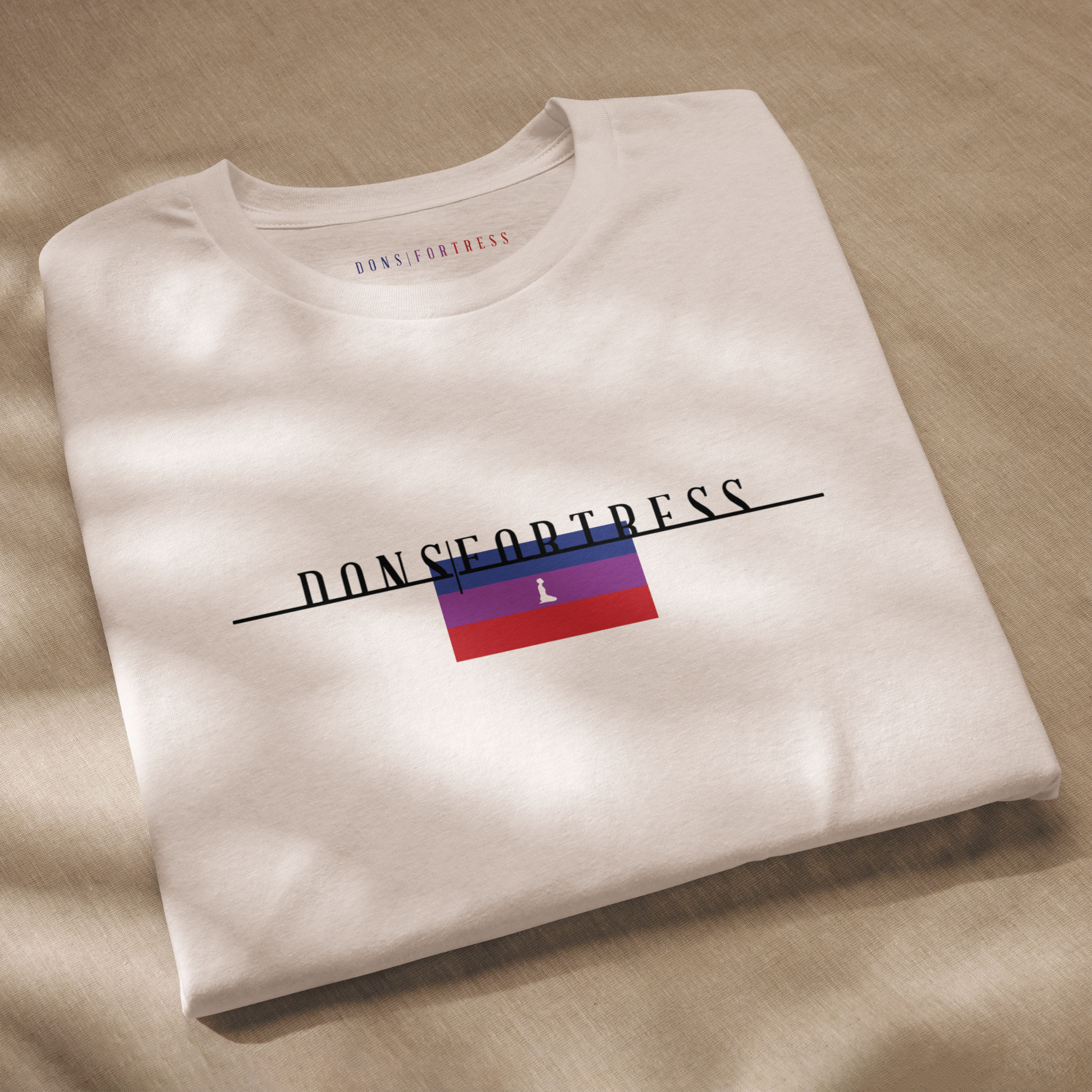 Dons Fortress Gadara Tee in White Sand
