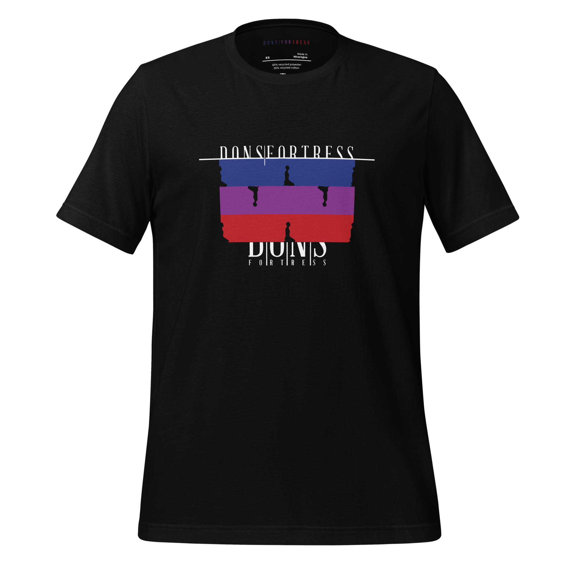 Dons Fortress Goshen Tee in Black Front
