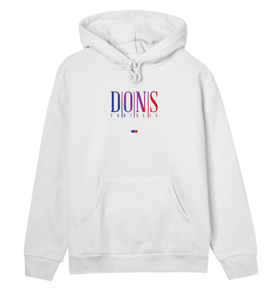 Dons Fortress Jericho Hoodie in Off White Front Womens