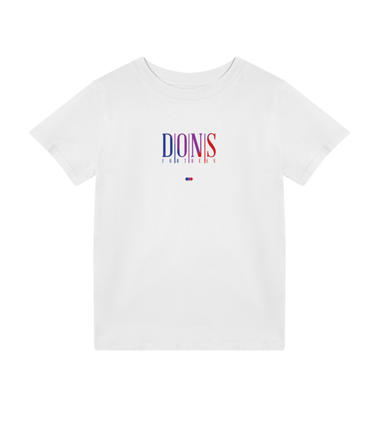 Dons Fortress Jericho Tee 2.0 in White Front Kids