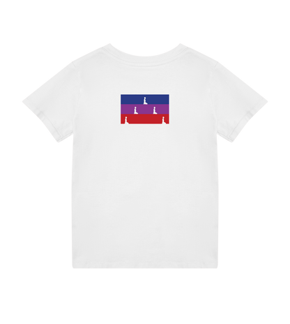 Dons Fortress Judah Tee in White Back Kids