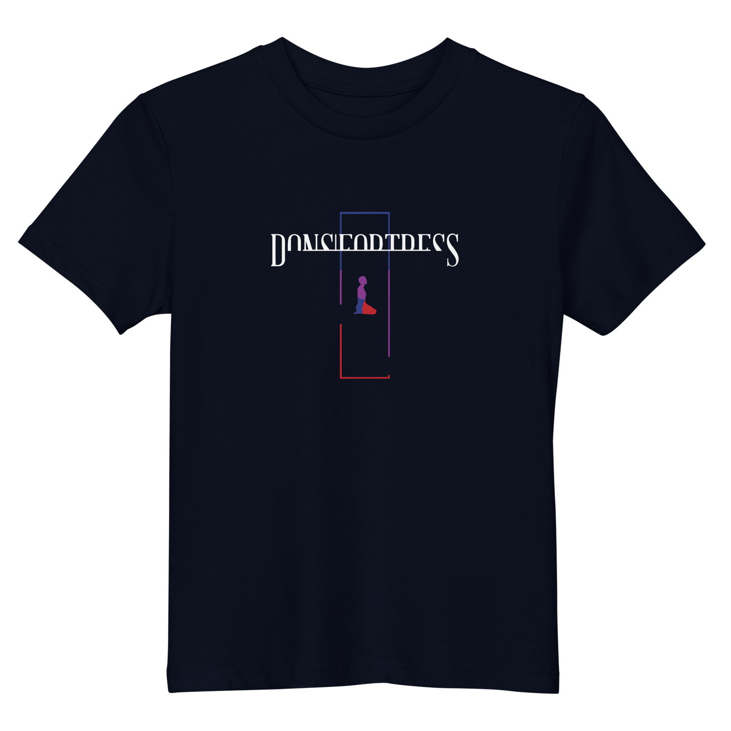 Dons Fortress Kid Cana Tee in Navy Front
