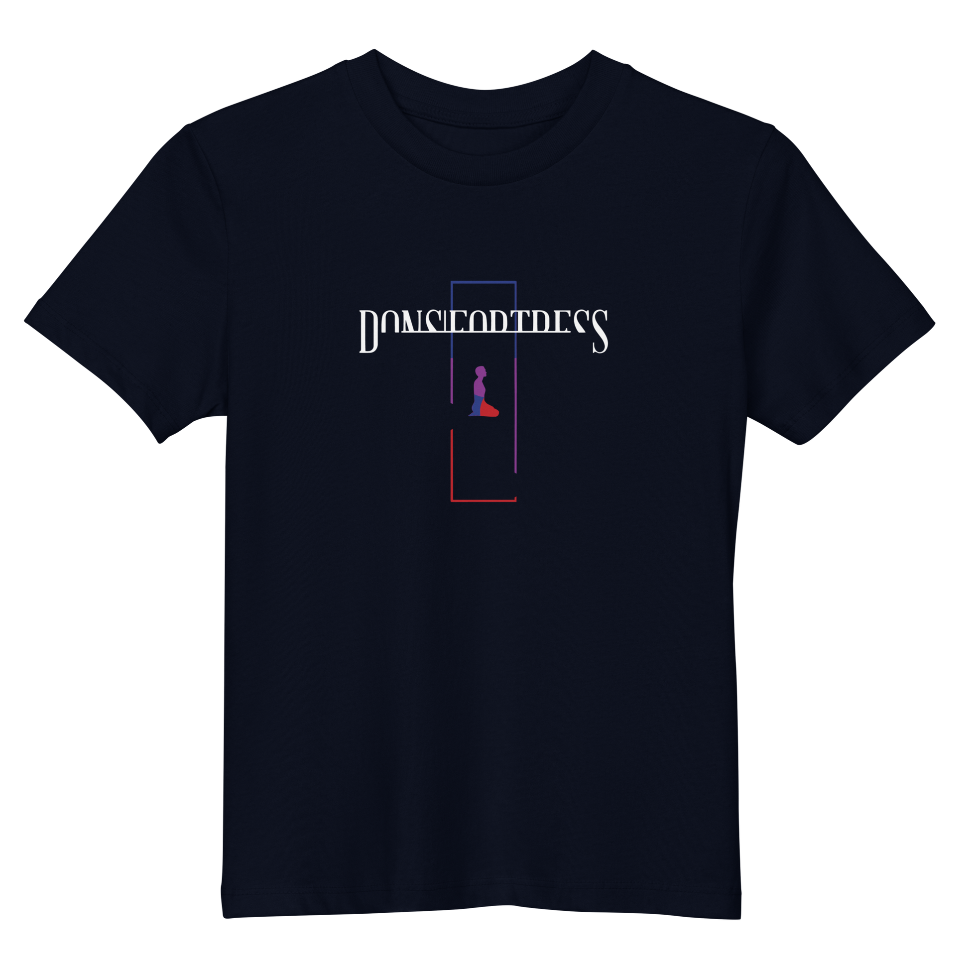 Dons Fortress Kid Cana Tee in Navy Front