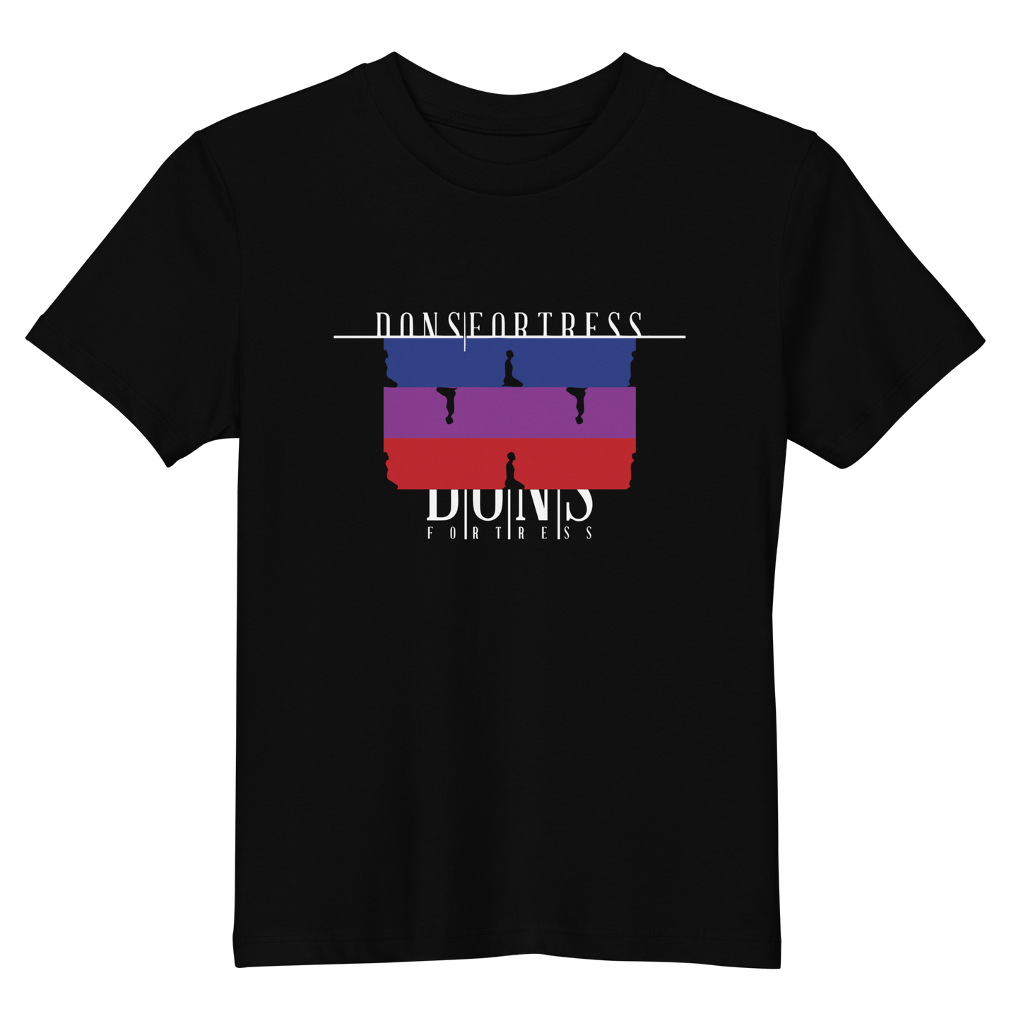 Dons Fortress Kid Goshen Tee in Black Front