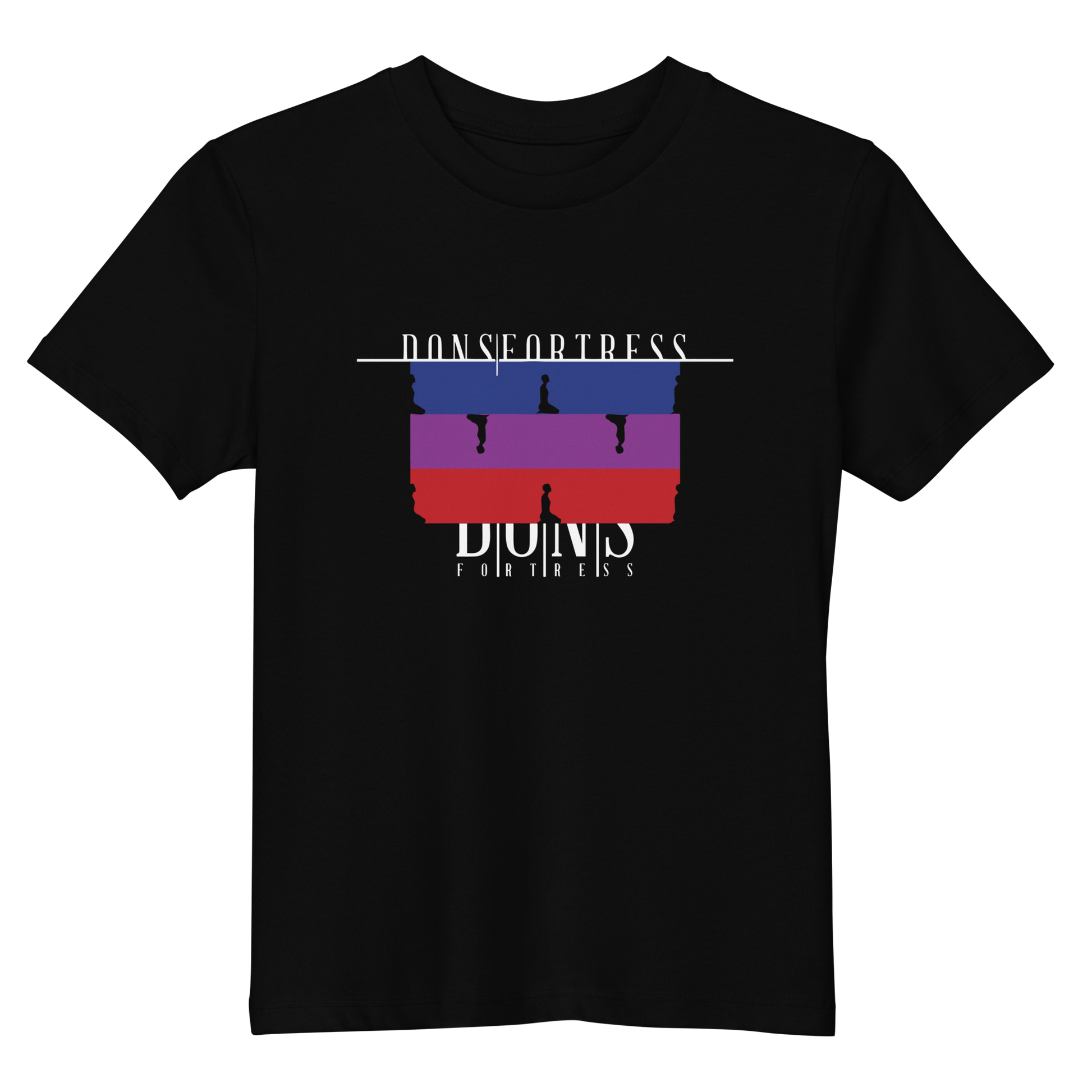 Dons Fortress Kid Goshen Tee in Black Front