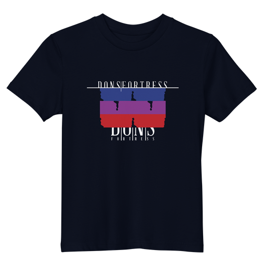 Dons Fortress Kid Goshen Tee in Navy Front