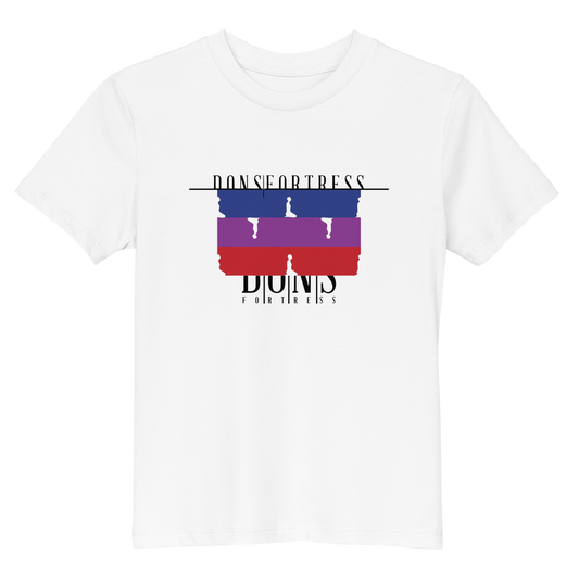 Dons Fortress Kid Goshen Tee in White Front