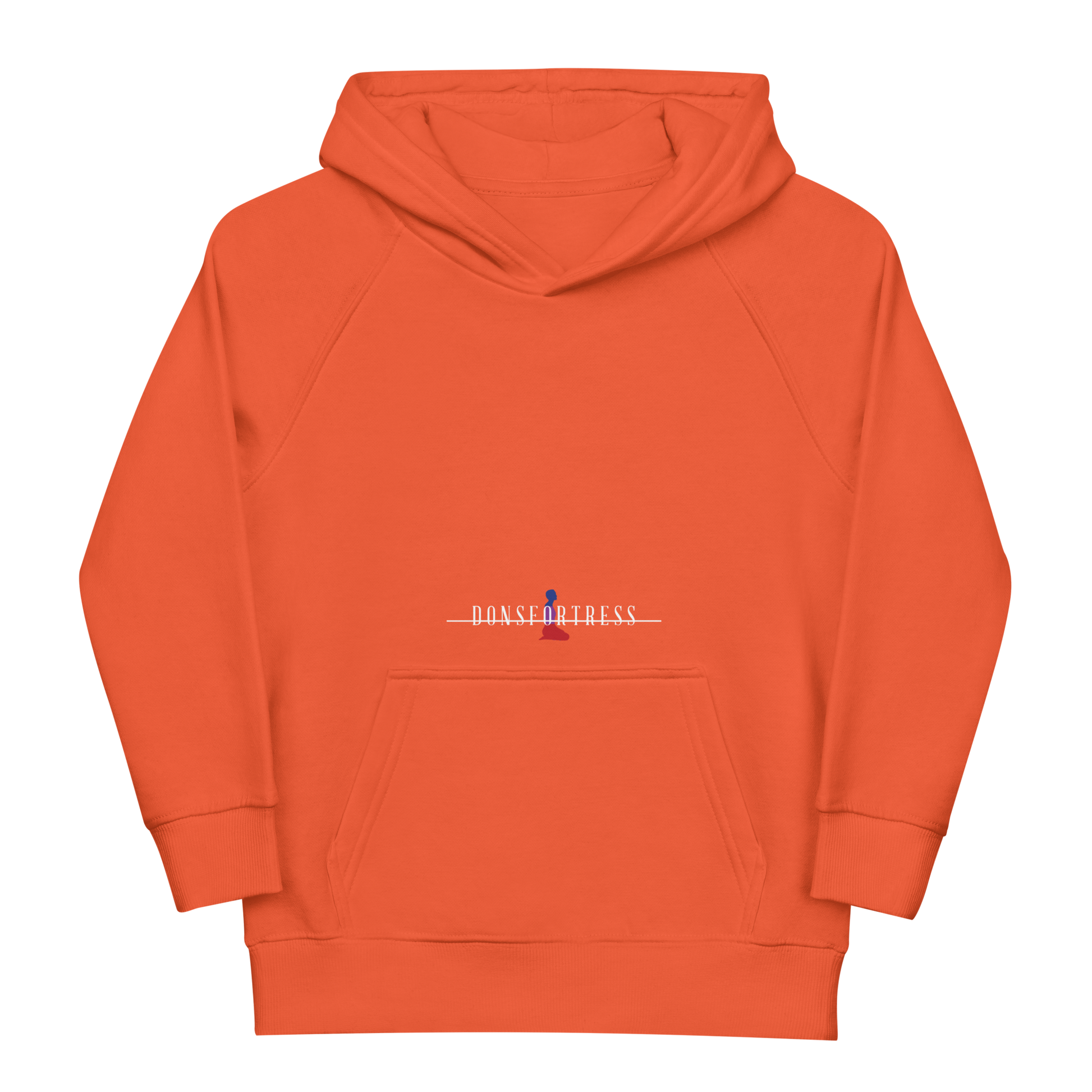 Dons Fortress Kid Judah Hoodie in Burnt Orange Front