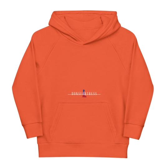 Dons Fortress Kid Judah Hoodie in Burnt Orange Front