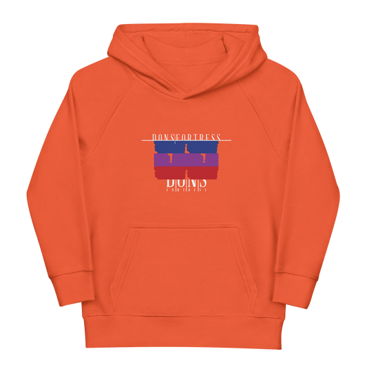 Dons Fortress Kids Goshen Hoodie in Burnt Orange WP Front