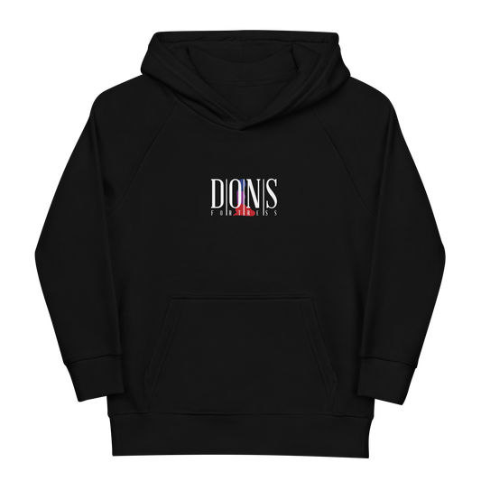 Dons Fortress Kids Hebron Hoodie in Black Front WP HD