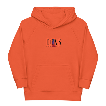 Dons Fortress Kids Hebron Hoodie in Burnt Orange Front HD