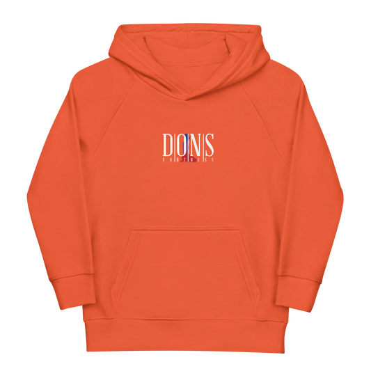 Dons Fortress Kids Hebron Hoodie in Burnt Orange Front WP HD