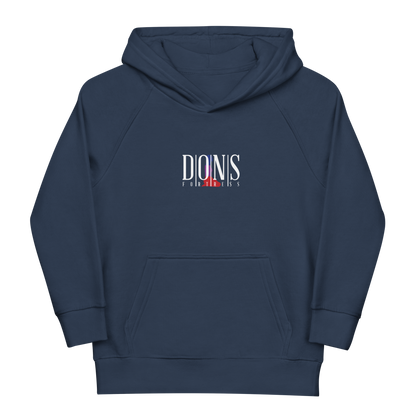 Dons Fortress Kids Hebron Hoodie in Navy Front WP HD