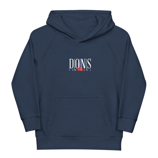 Dons Fortress Kids Hebron Hoodie in Navy Front WP HD