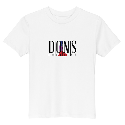Dons Fortress Kids Hebron Tee in White Front