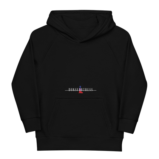 Dons Fortress Kids Judah Hoodie in Black Front HD