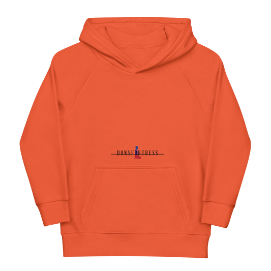 Dons Fortress Kids Judah Hoodie in Burnt Orange Front