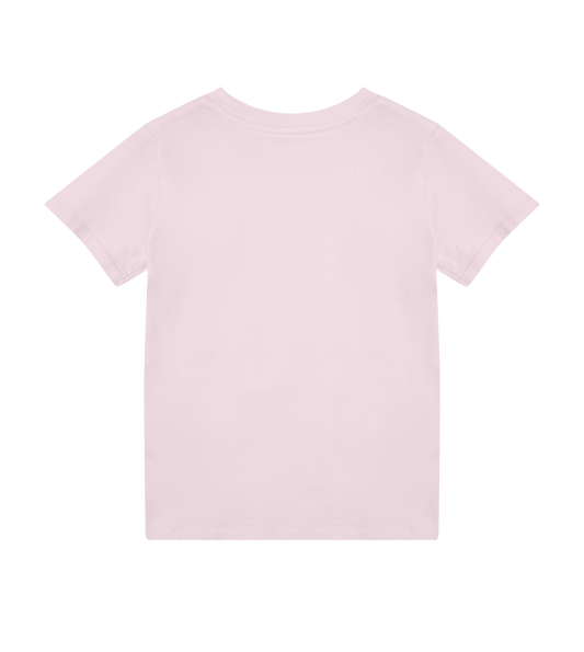 Dons Fortress Kids Regular Tee in Soft Pink Back