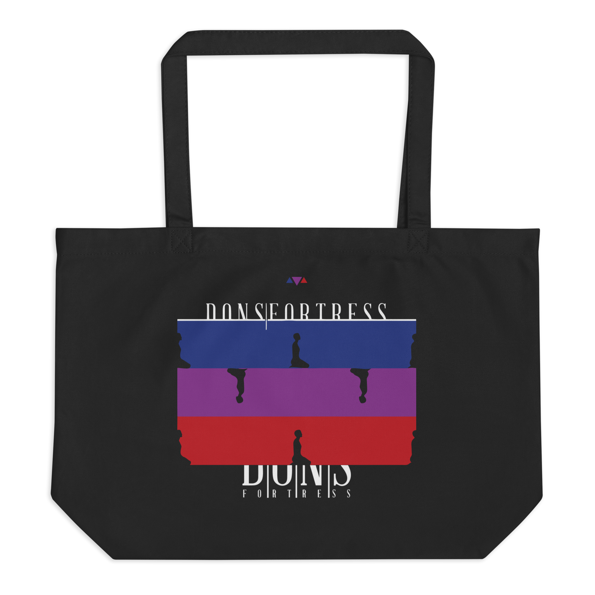 Dons Fortress Large Goshen Tote Bag in Black Front