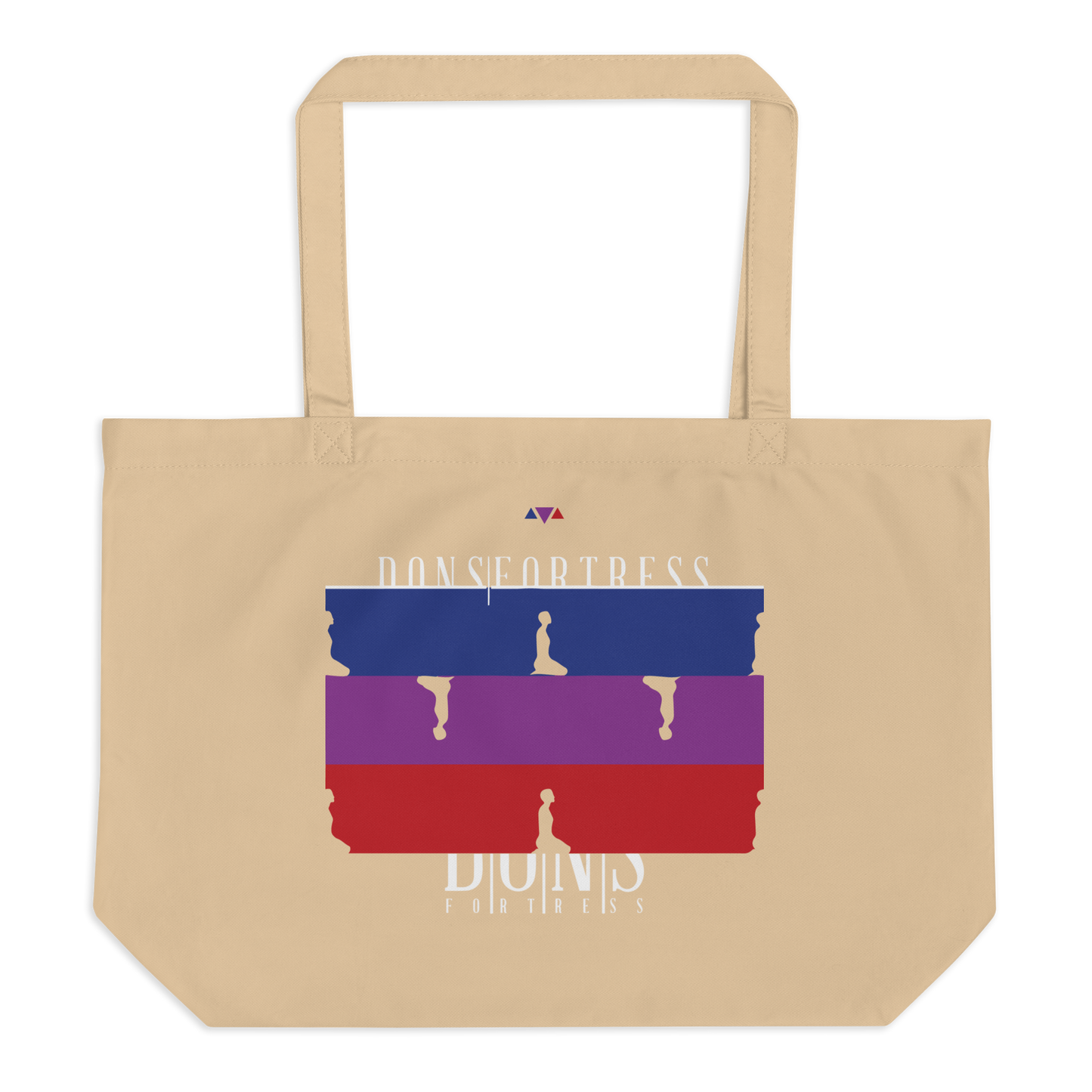 Dons Fortress Large Goshen Tote Bag in Oyster Front