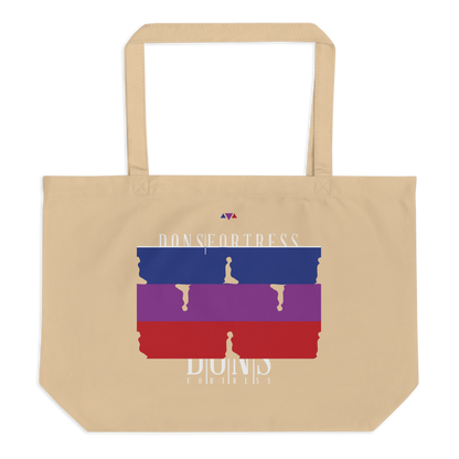 Dons Fortress Large Goshen Tote Bag in Oyster Front