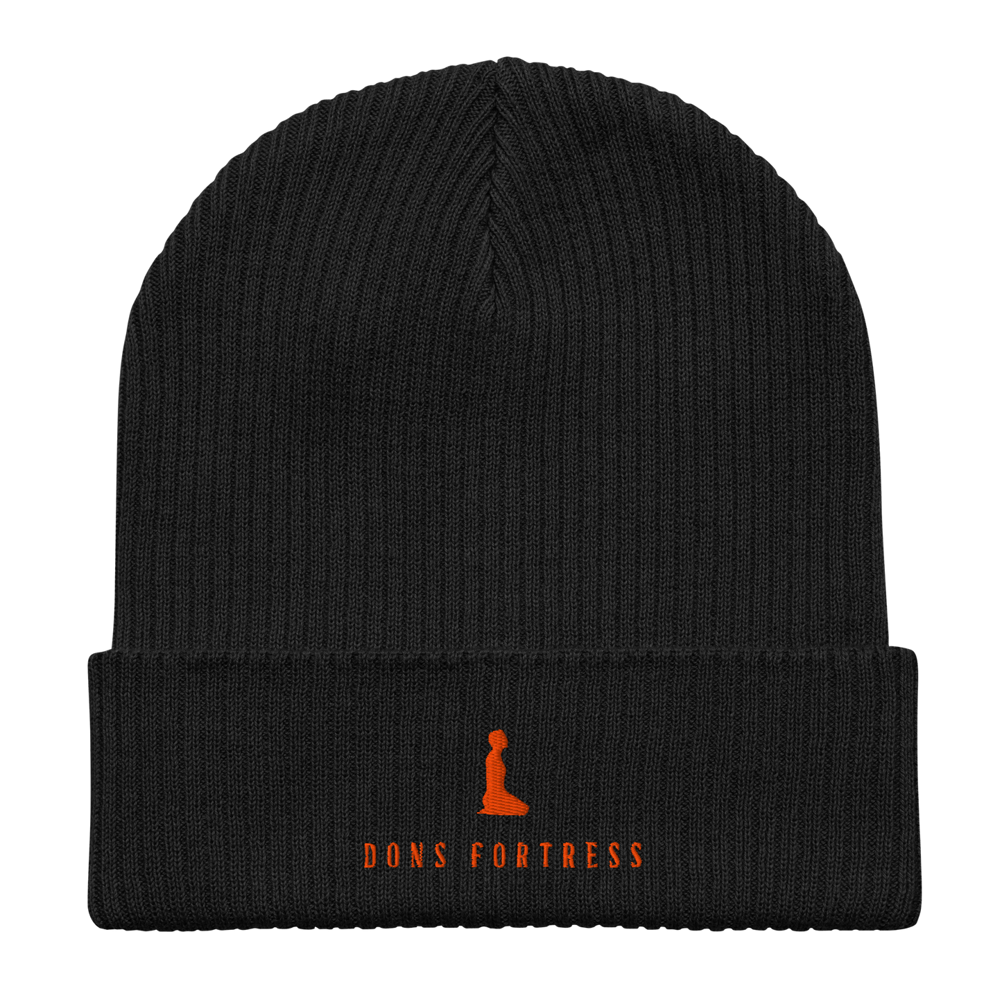 Dons Fortress Mankind Beanie in Black BO Flat